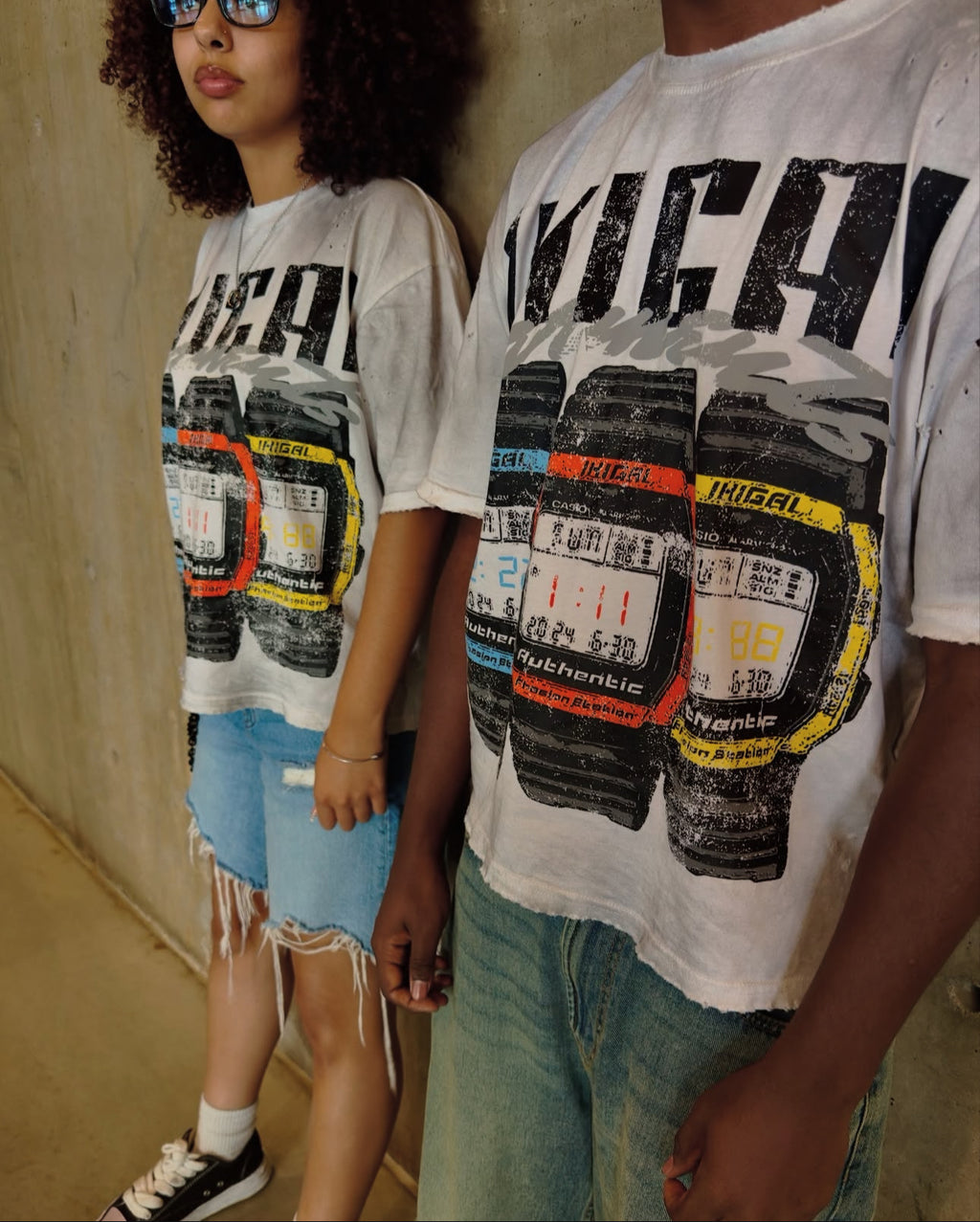 Vintage angel number tee